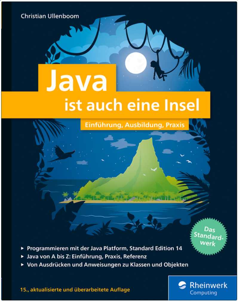 Buch: Rheinwerk Verlag Java ist auch eine Insel